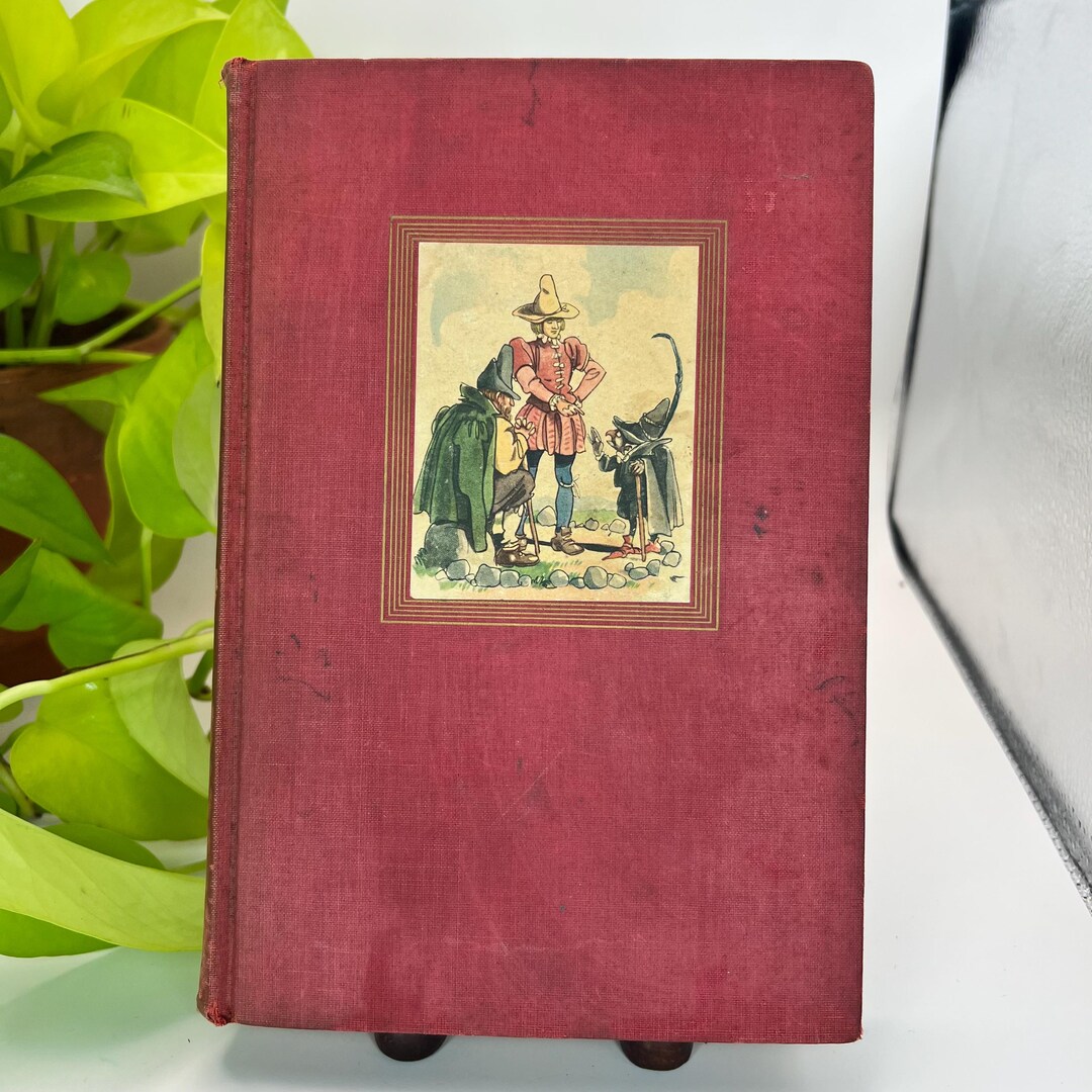 Grimms Fairy Tales 1945 Illustrated by Fritz Kredel Vintage Childrens