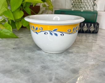Corelle Coordinates 1,5 Qt Casa Flora Bella Aussicht Rührschüssel Gelb aus Steingut