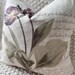Pillow from a French Vintage Sheet