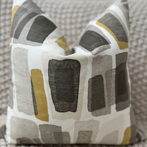 Fun Modern Geometric Print Pillow Cover