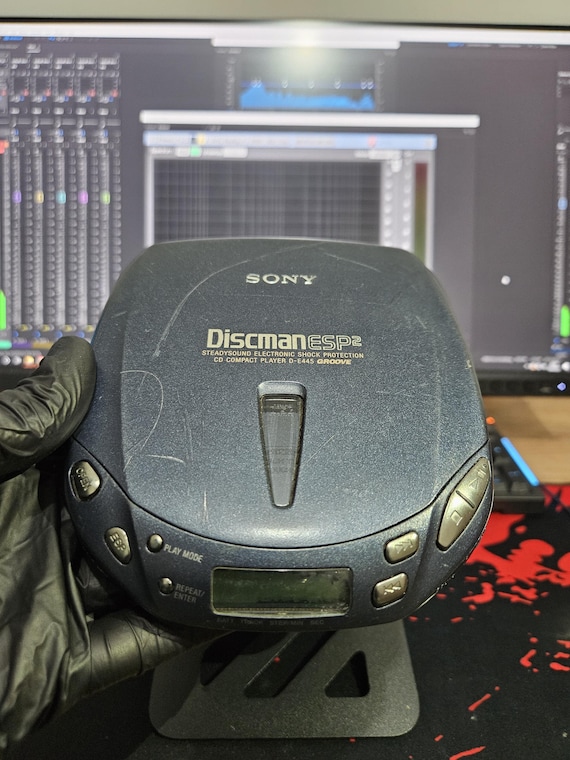 Vintage Sony Discman D-E445, Portable CD Player - Etsy