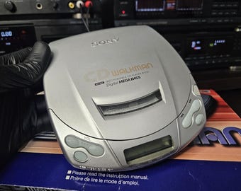 Sony D-E406CK Discman ESP2 Groove Portable CD Player Tested