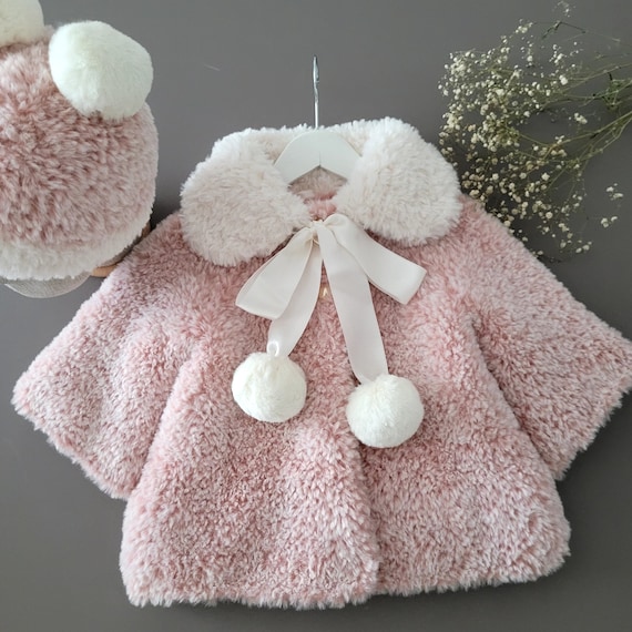 Baby girl fur clearance cardigan