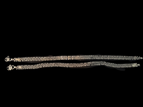Assorted Indian Silver Anklets - image 2