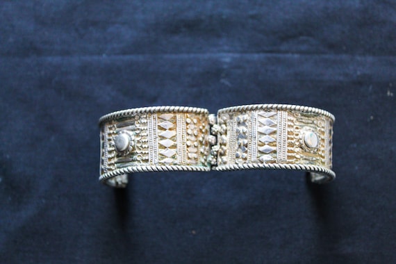 Silver Baby Cuff With Screw - image 2