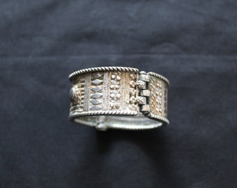 Silver Baby Cuff With Screw