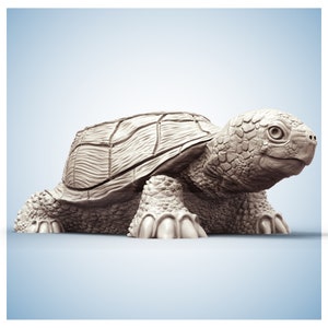 Turtle Animal Planter - STL Format 3D Printable Ready File