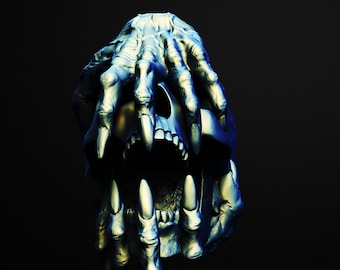Possessed Skull Planter  3D Printable STL File