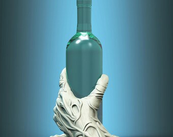 Soporte para botellas y latas Giant's Grasp - Archivo listo para impresión 3D en formato STL