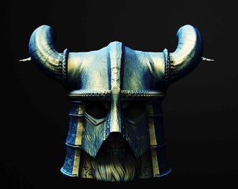 Mountain King Skull Jar 3D Printer STL File