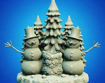 Snowfolk’s Evergreen Hug Candle Holder 3D Printable STL File