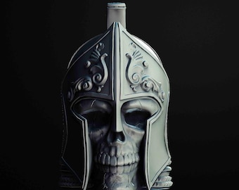 Greek Skull Jar 3D Printer STL File