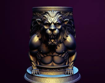 The Cursed Chimera Can Holder 3D Printable STL File