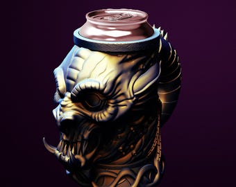 The Drowend Demon Can Holder 3D Printable STL File