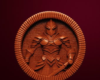 Vault Of The Iron Oath Coaster 3D Printable STL File