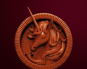 Unicorn Of Everrest Coaster 3D Printable STL File