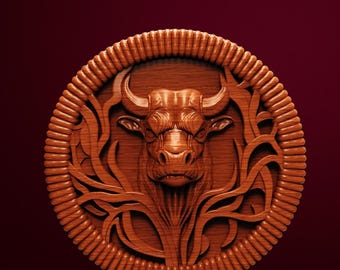 Crest Of The Ironhorn Coaster 3D Printable STL File