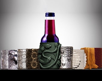 Fantasy 9 Bottle Holders - STL Format 3D Printable Ready File