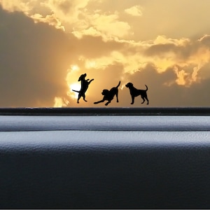 Dog Hidden Easter Egg Decals | Tiny Lab dog decal | Small decals for cars | Hidden Truck Decals | Waterbottle Decals | dog Car Accessories |
