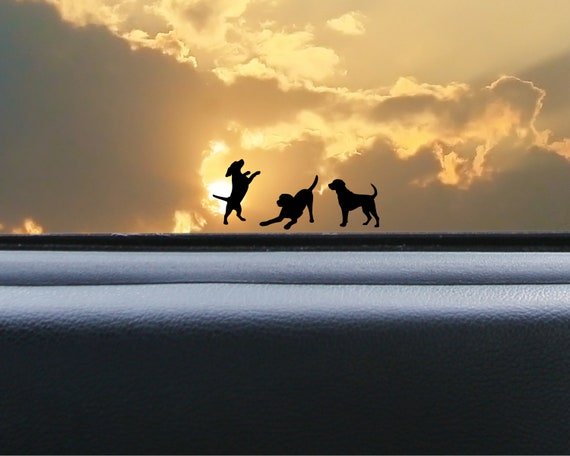Dog Hidden Easter Egg Decals | Tiny Lab dog decal | Small decals for cars | Hidden Truck Decals | Waterbottle Decals | dog Car Accessories |