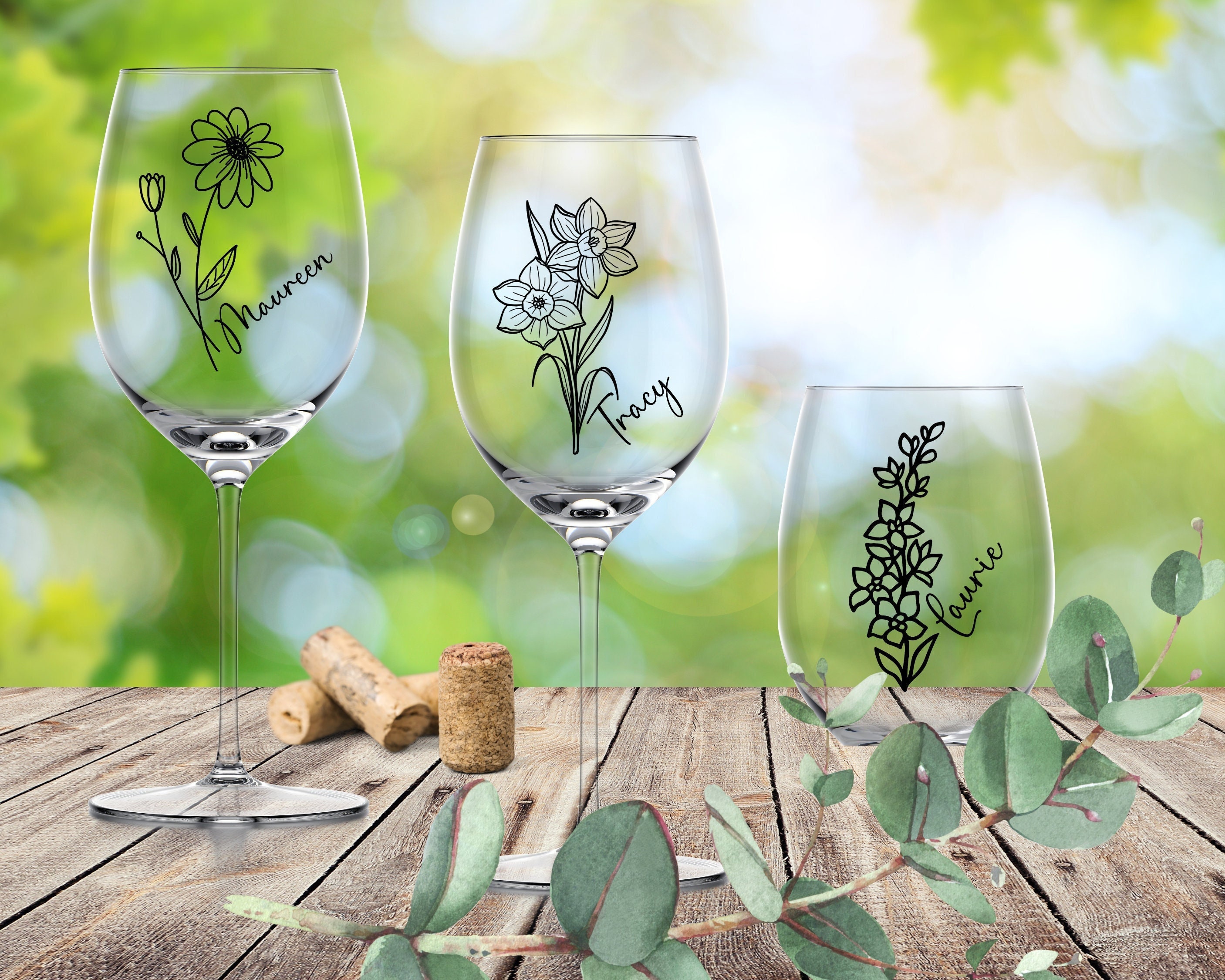 GLASS ETCHING  Glass etching projects, Etched wine glasses, Etched wine  glass