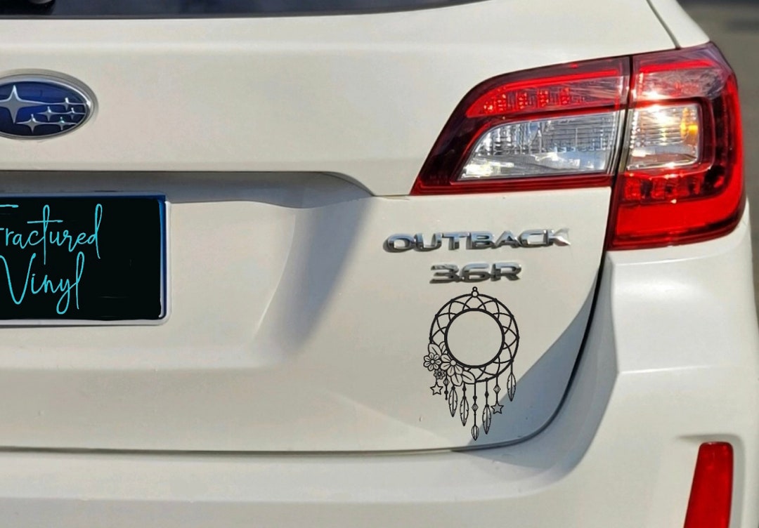 Dream Catcher Decal Dream Catcher Car Vinyl Sticker Dream Catcher Car