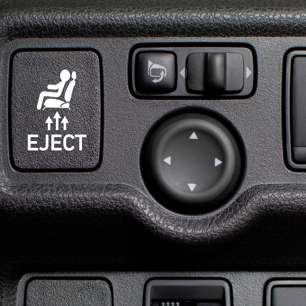 Passenger Eject Decal Etsy