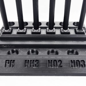API Aquarium Test Kit Tube Holder With Drying Rack - - Etsy