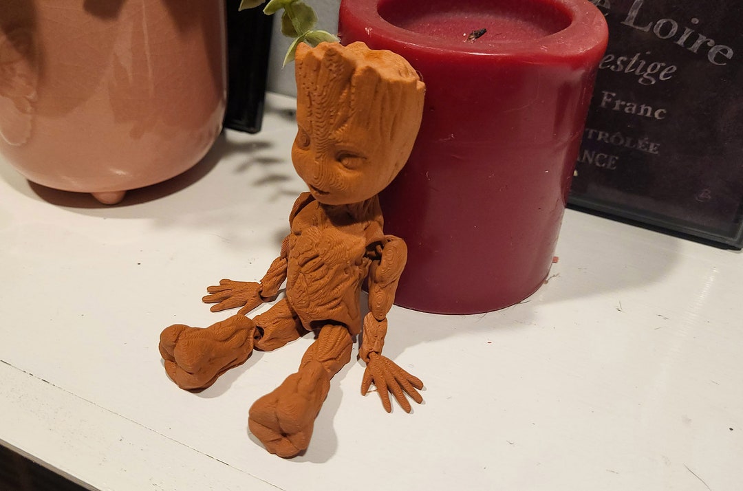 Little Groot, Articulated Fidget Toy Decoration Etsy