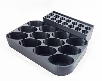 BITEFU 50pz Provetta Centrifuga 50ml Tubi Centrifughe Laboratorio Provette Plastica Trasparente con Tappo Blu Contrassegni Graduati Fiala Tubo Provette
