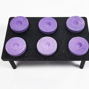 Coral Frag Rack Holder - Rectangular Shape with 6 Slots | Printed with Reef Safe PETG