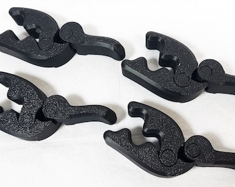 3D printed Bag Clips, Kitchen Organizer Vice Grips.