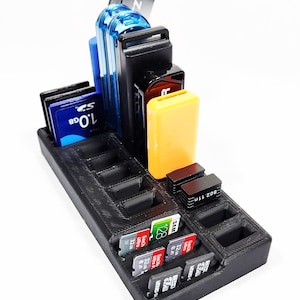Organizador de memorias USB y tarjetas de memoria: Optimice su mundo digital - Impresión 3D