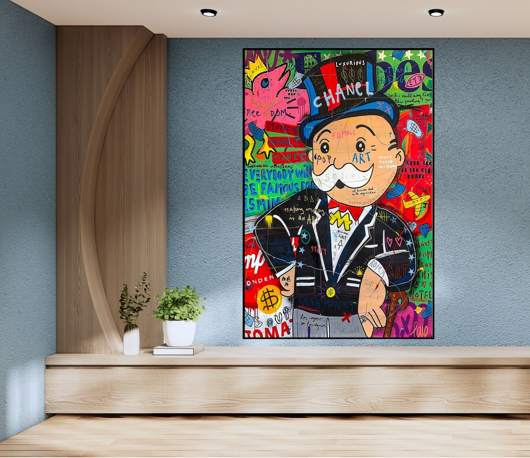Laughing All The Way To The Bank» feat. Scrooge McDuck (Disney) /Rich Uncle  Pennybags/Mr. Monopoly by CHORGY (2022) : Painting Acrylic, Pencil on  Canvas - SINGULART