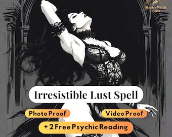 Irresistible Lust Ritual, Awaken Deep Passion and Desire They Cannot Resist + 2 Free Psychic Reading