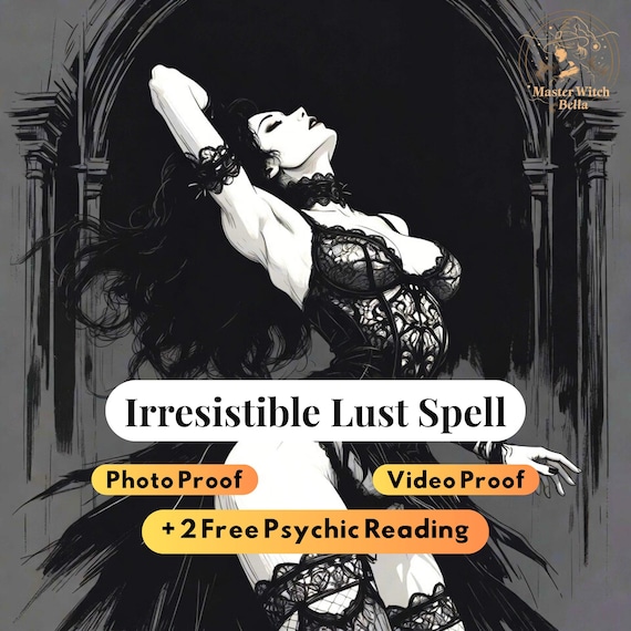 Irresistible Lust Spell, Awaken Deep Passion and Desire They Cannot Resist + 2 Free Psychic Reading