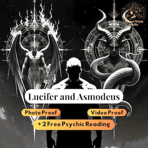 Lucifer and Asmodeus Strong Man Ritual, Raw Masculine Power, Dominance + 2 Free Psychic Reading