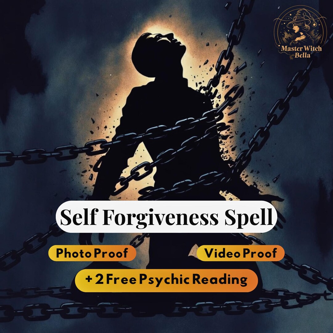 Lifetime Self Forgiveness Ritual, Release Shame and Guilt, Feel Worthy ...