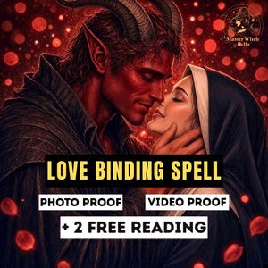 Super Strong Love Binding Spell, Always Be Mine, Dark Obsession Powerful Spell, Make Him Obsessed Ritual, Attraction Spell  + 2 Free Reading