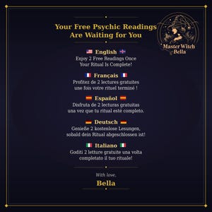 Intense Good Luck Spell, Turn Setbacks Into Breakthroughs Forever + 2 Free Psychic Reading image 2