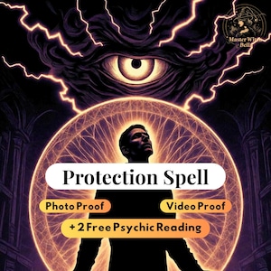 Ultimate Protection Ritual, Become Untouchable to Evil Eye and Dark Energy + 2 Free Psychic Reading