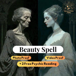 Radiant Beauty Spell, Glow Up and Become Irresistibly Magnetic + 2 Free Psychic Reading