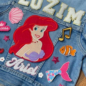 Pink mermaid sleeveless jacket