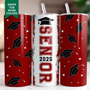 Graduation Tumbler Grad Gift Senior Travel Cup Graduation Gift High School Senior Gift College Graduation Class of 2025 Senior 2025 Tumbler
