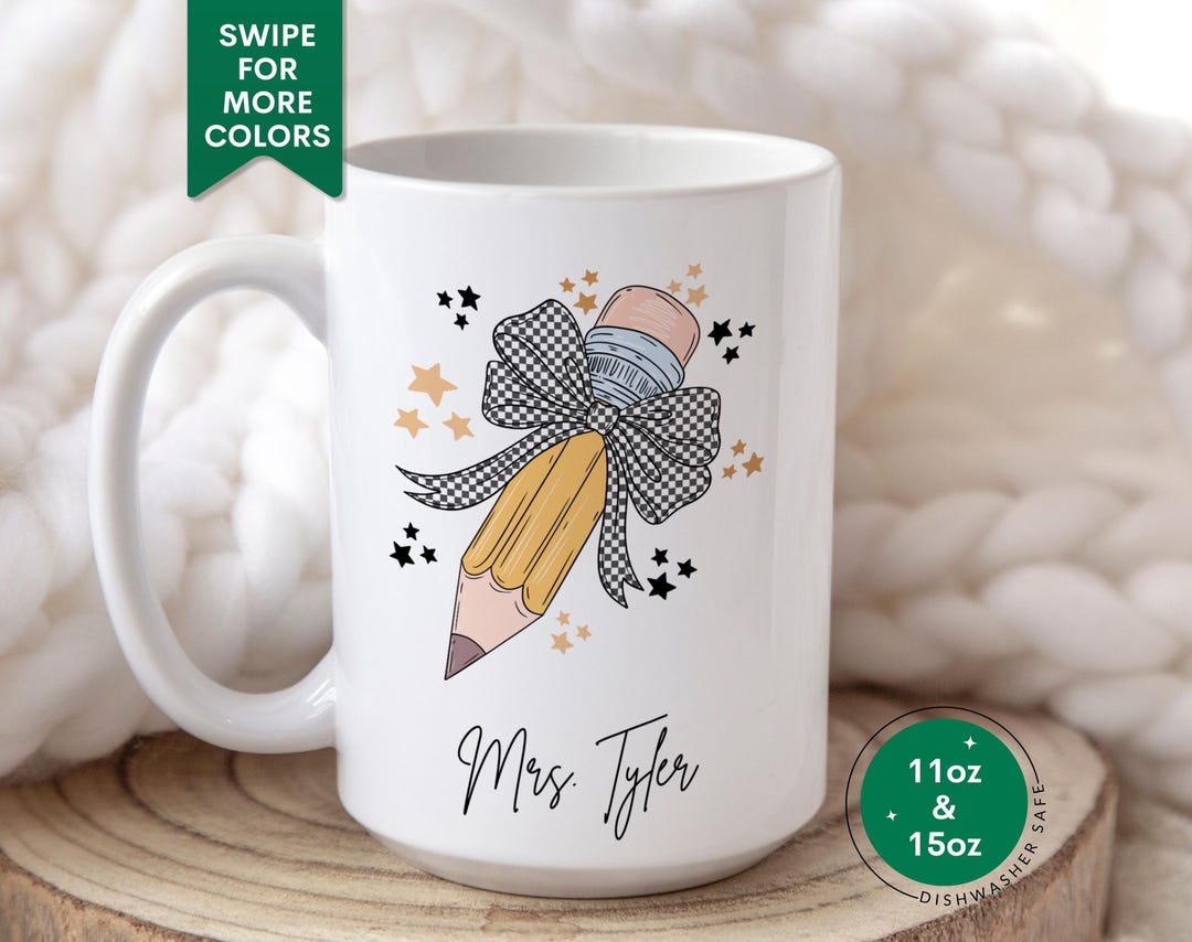 Teacher Gift Personalized Teacher Mug Appreciation Gift for Teacher ...