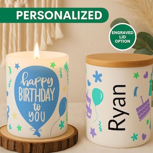 Birthday Gift Personalized Birthday Candle Cute Birthday Gift for Friend Happy Birthday Present Birthday Gift Idea ForBest Friend