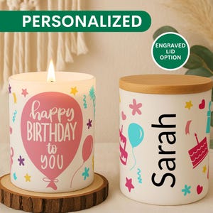 Birthday Gift Personalized Birthday Candle Cute Birthday Gift for Friend Happy Birthday Present Birthday Gift Idea ForBest Friend