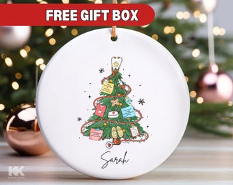Nurse Christmas Ornament, Personalized Nurse Christmas Gift New Nurse Gift BSN RN Graduate Nurse Keepsake Gift for Nurse Practitioner