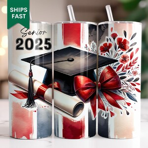 Graduation Tumbler Grad Gift Senior Travel Cup Graduation Gift High School Senior Gift College Graduation Class of 2025 Senior 2025 Tumbler