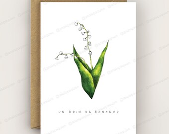 Carte - Muguet